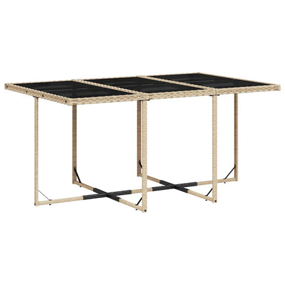 Garden Dining Set | Mix beige, light grey