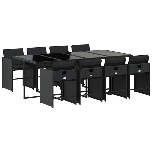 Garden Dining Set | Black
