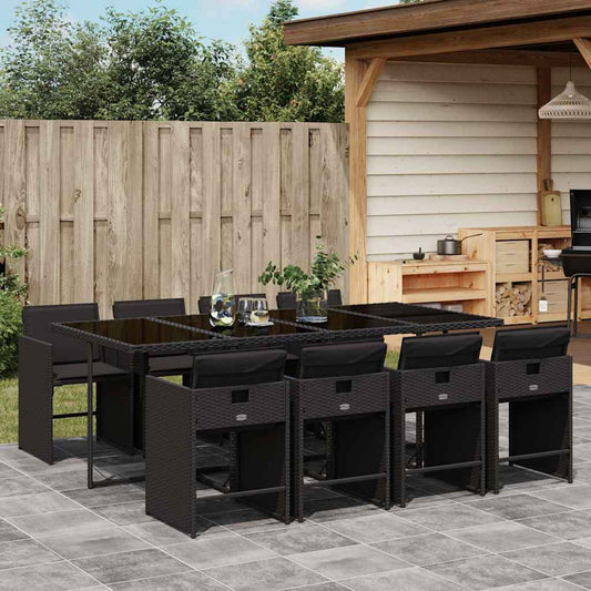 Garden Dining Set | Black