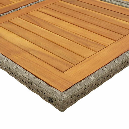 Garden Dining Set | Grey and Brown