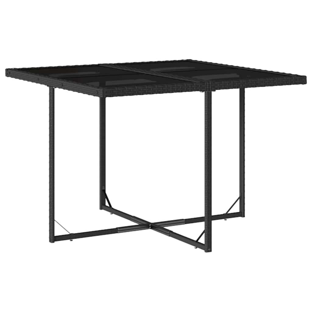 Garden Dining Set | Black, Cream White