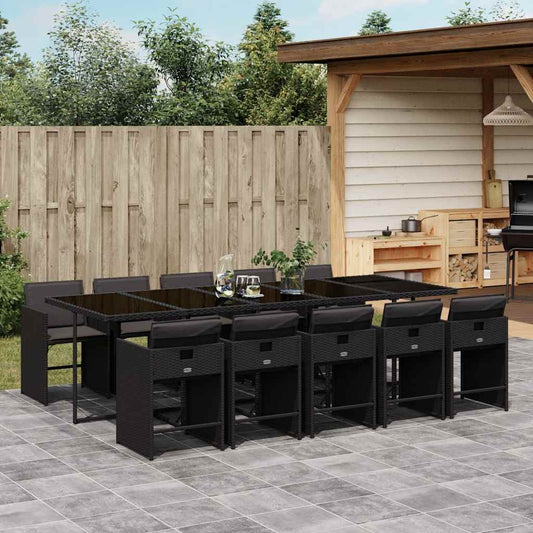 Garden Dining Set | Black