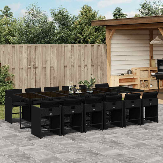 Garden Dining Set | Black