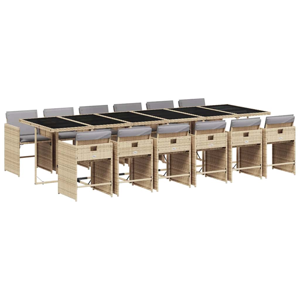 Garden Dining Set | Mix beige