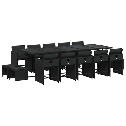 Garden Dining Set | Black