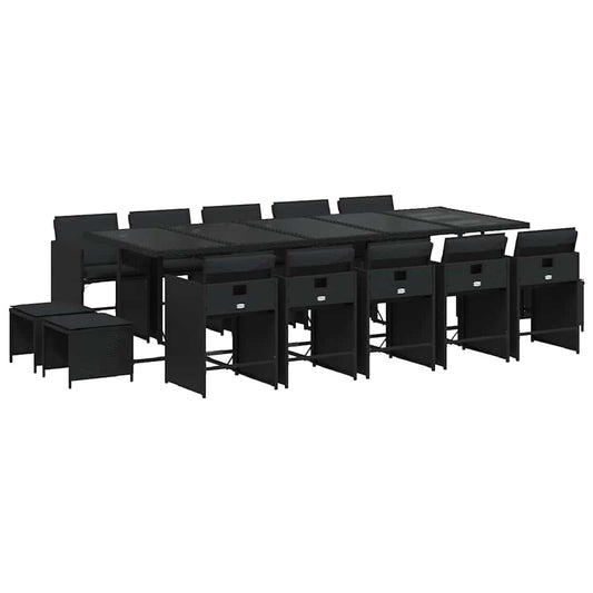 Garden Dining Set | Black