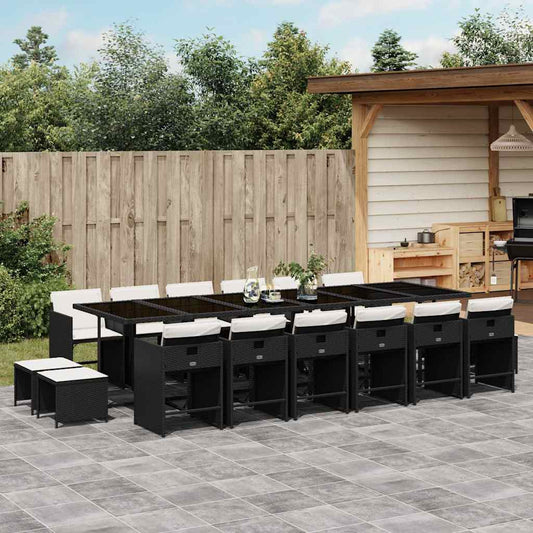 Garden Dining Set | Black