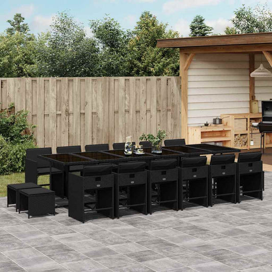 Garden Dining Set | Black