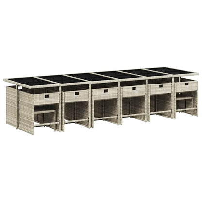 Garden Dining Set | Light Grey