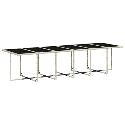 Garden Dining Set | Light Grey