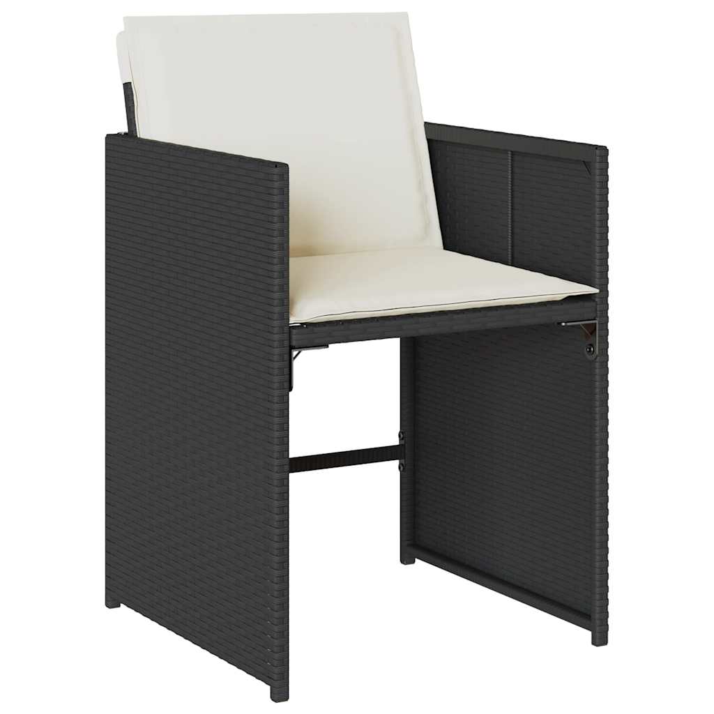 Garden Dining Set | Black and Brown