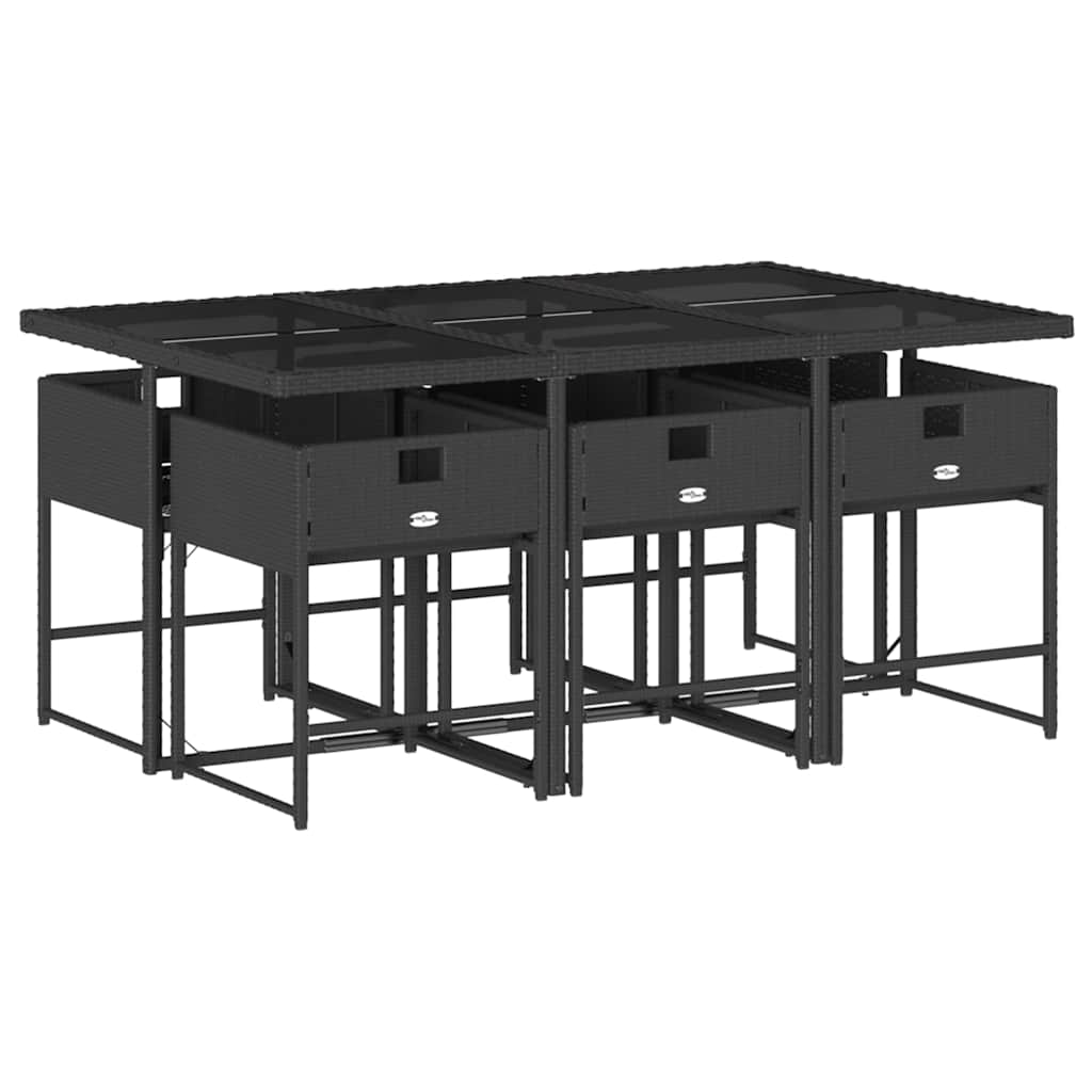 Garden Dining Set | Black