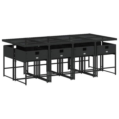 Garden Dining Set | Black