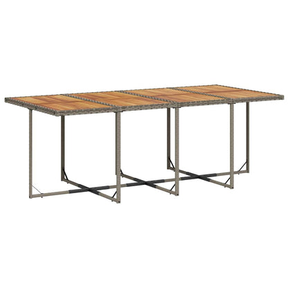 Garden Dining Set | Grey