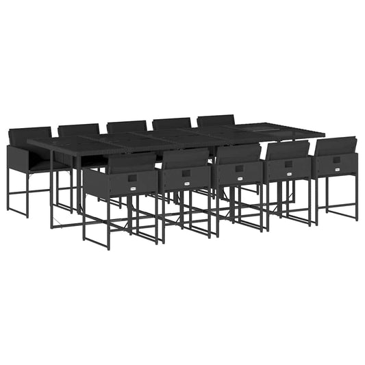 Garden Dining Set | Black