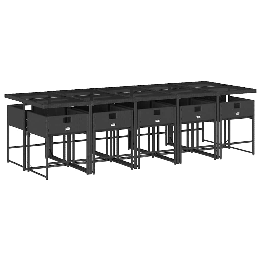 Garden Dining Set | Black