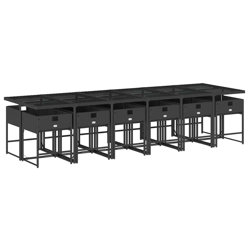 Garden Dining Set | Black