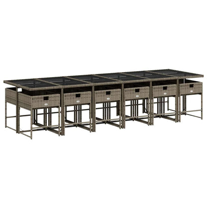 Garden Dining Set | Grey, Dark Grey