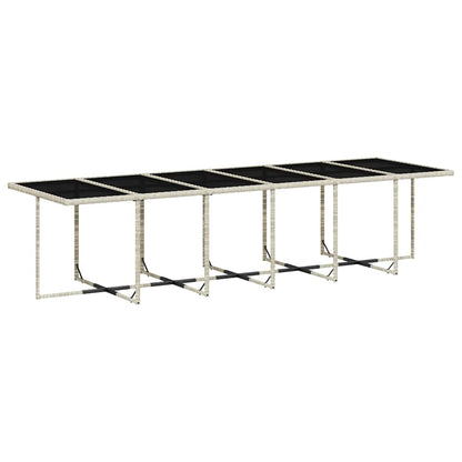 Garden Dining Set | Light Grey, Anthracite, Black