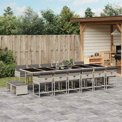 Garden Dining Set | Light Grey, Anthracite, Black