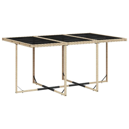 Garden Dining Set | Mix beige, Light grey