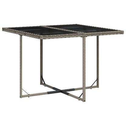 Garden Dining Set | Grey, Dark Grey, Black