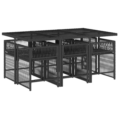 Garden Dining Set | Black