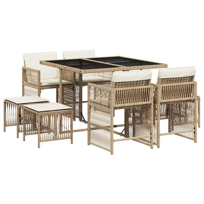 Garden Dining Set | Beige, Cream White