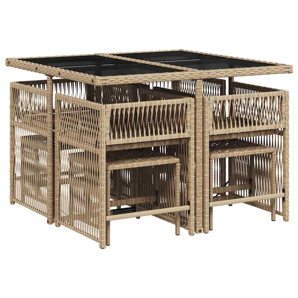 Garden Dining Set | Beige, Cream White