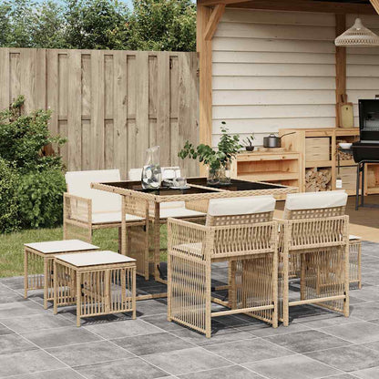 Garden Dining Set | Beige, Cream White