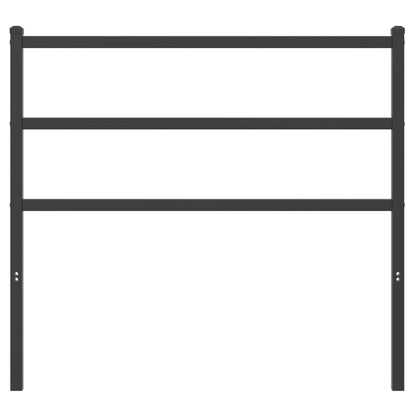 Metal Replace Headboard Black 107 cm