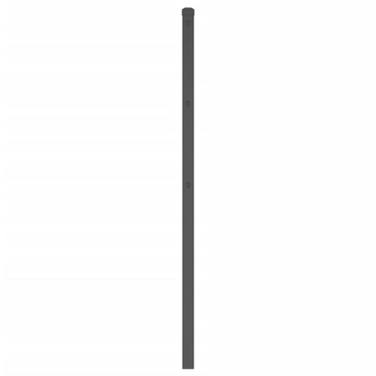 Metal Replace Headboard Black 200 cm