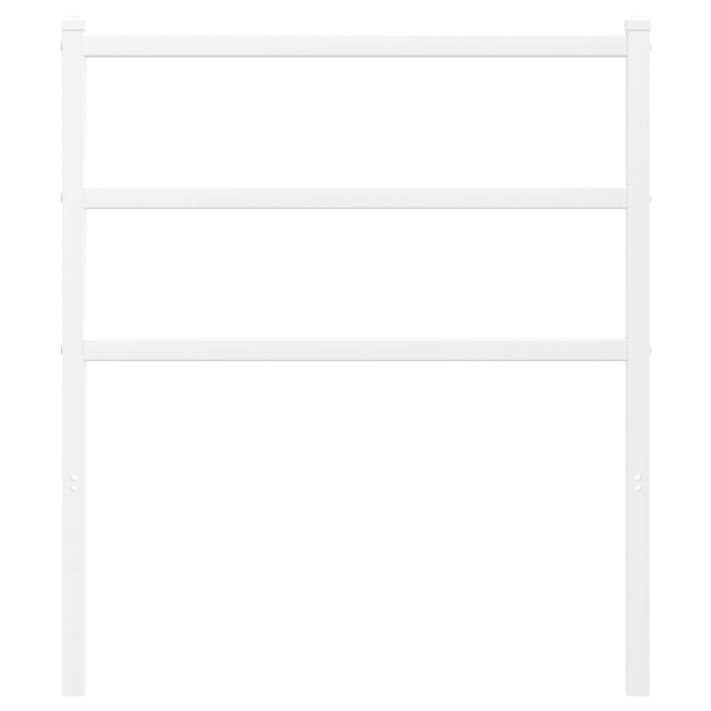 Metal Replace Headboard White 75 cm