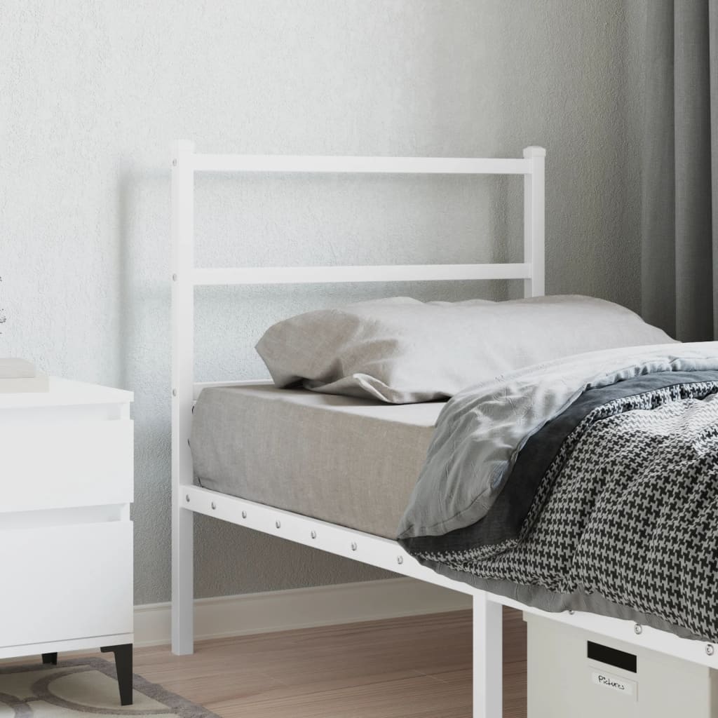 Metal Replace Headboard White 75 cm