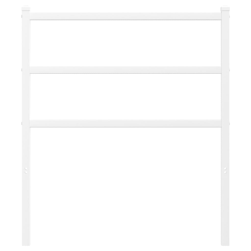Metal Replace Headboard White 80 cm