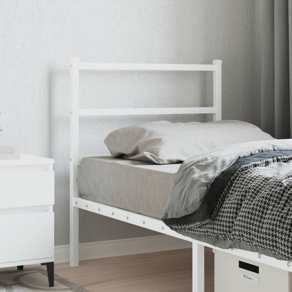 Metal Replace Headboard White 80 cm