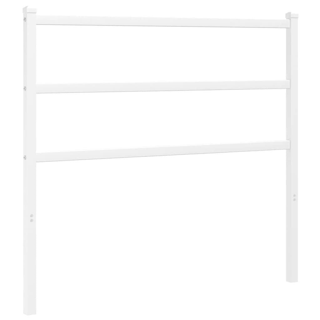 Metal Replace Headboard White 107 cm