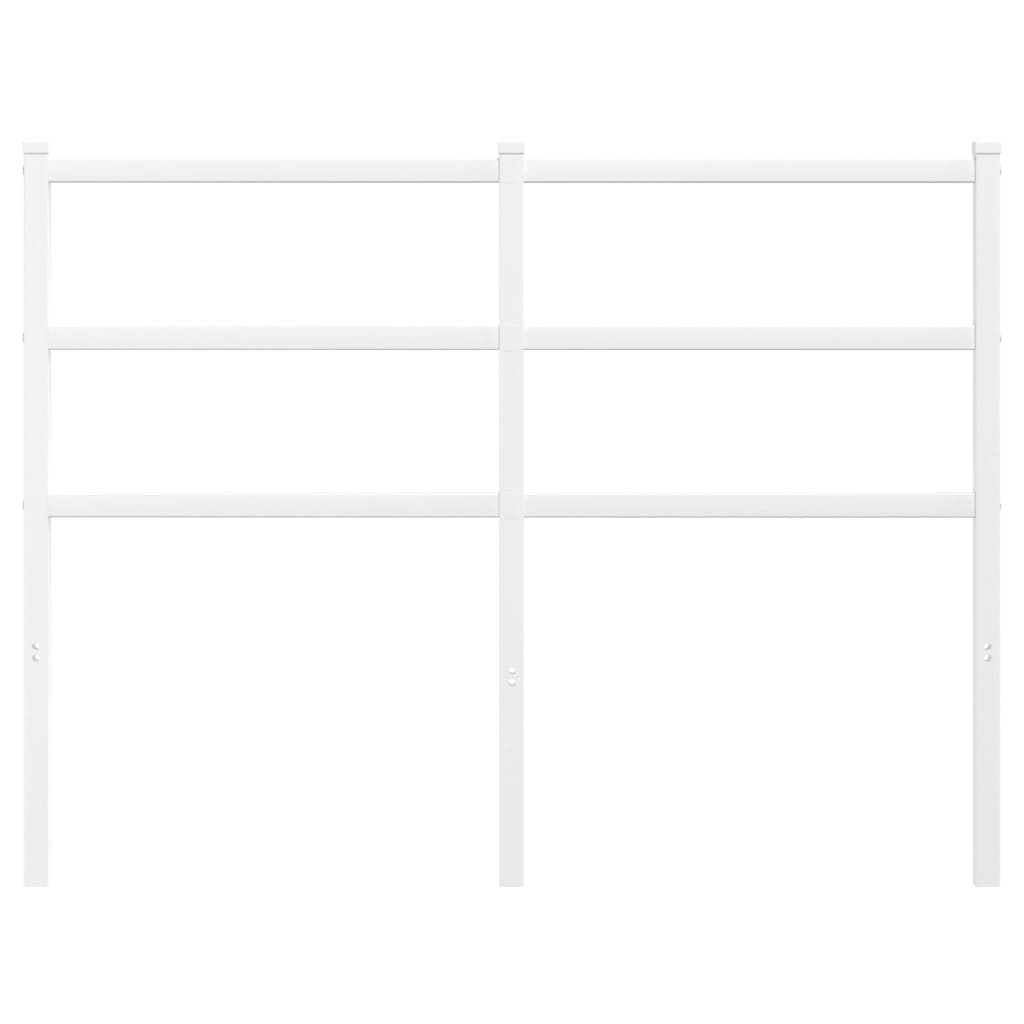 Metal Replace Headboard White 120 cm