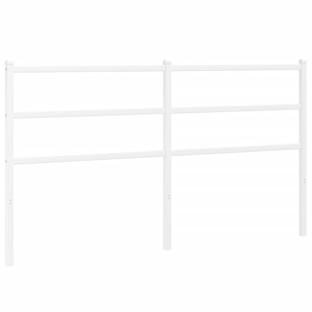 Metal Replace Headboard White 150 cm