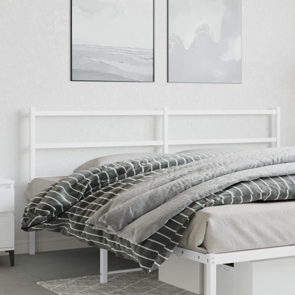 Metal Replace Headboard White 180 cm