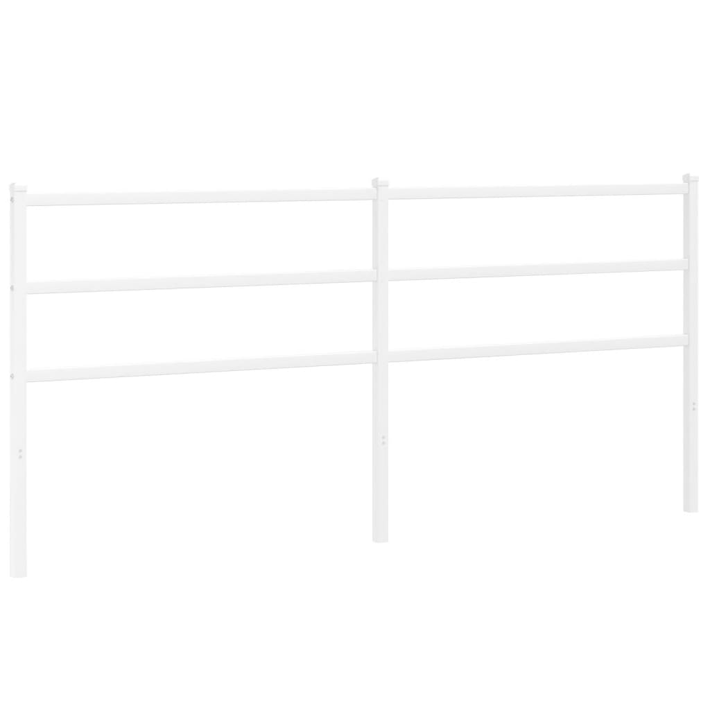 Metal Replace Headboard White 193 cm