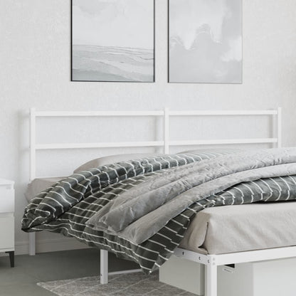 Metal Replace Headboard White 200 cm