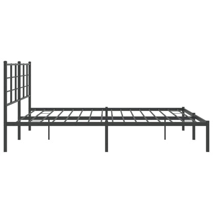 Bed Frame | Black | Powder-coated steel | Double | Bed Frame
