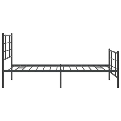Bed Frame | Black | Powder-coated steel | Single | Bed Frame