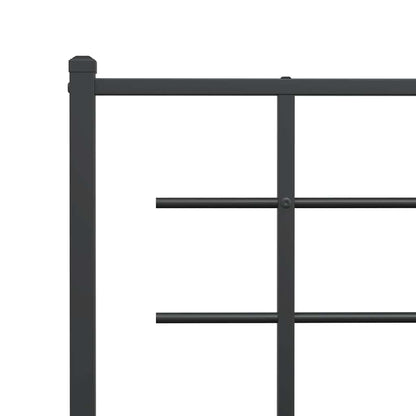 Bed Frame | Black | Powder-coated steel | Single | Bed Frame