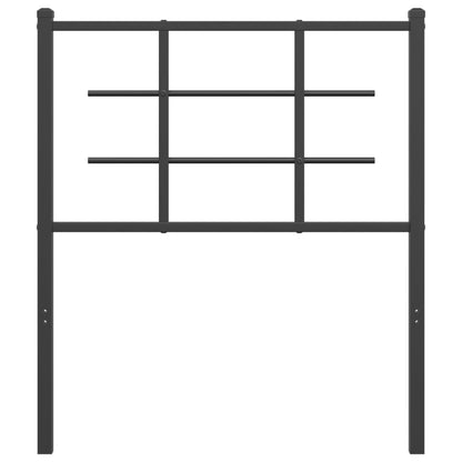 Metal Replace Headboard Black 75 cm