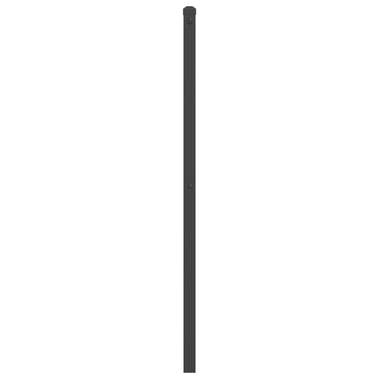 Metal Replace Headboard Black 193 cm