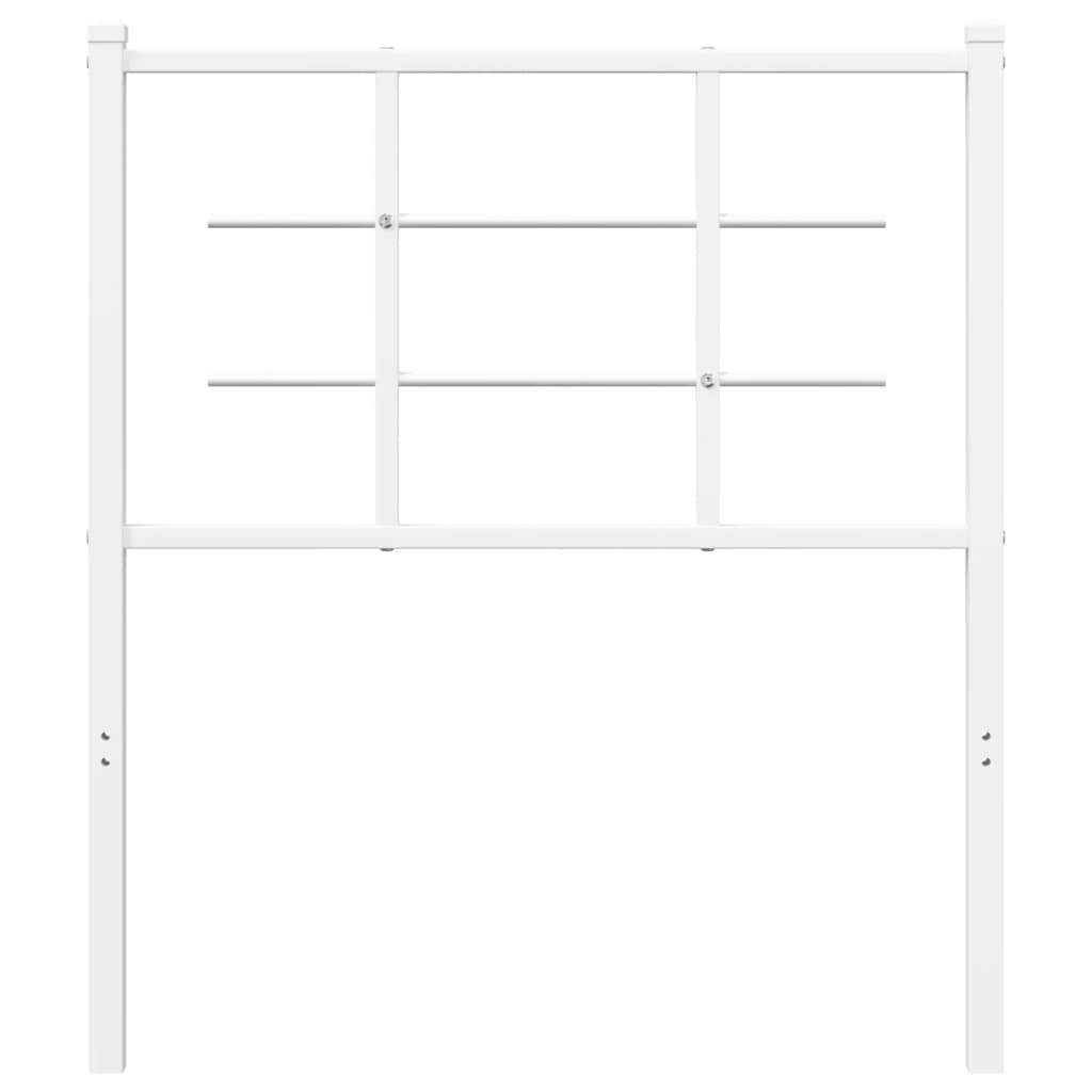 Metal Replace Headboard White 75 cm