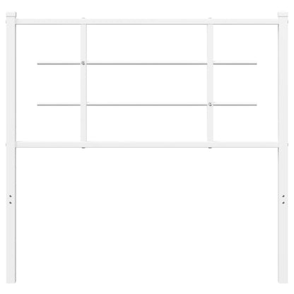 Metal Replace Headboard White 100 cm