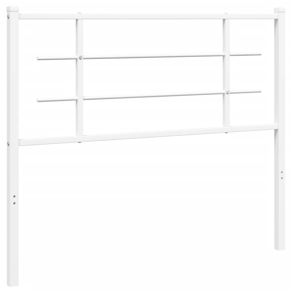 Metal Replace Headboard White 107 cm